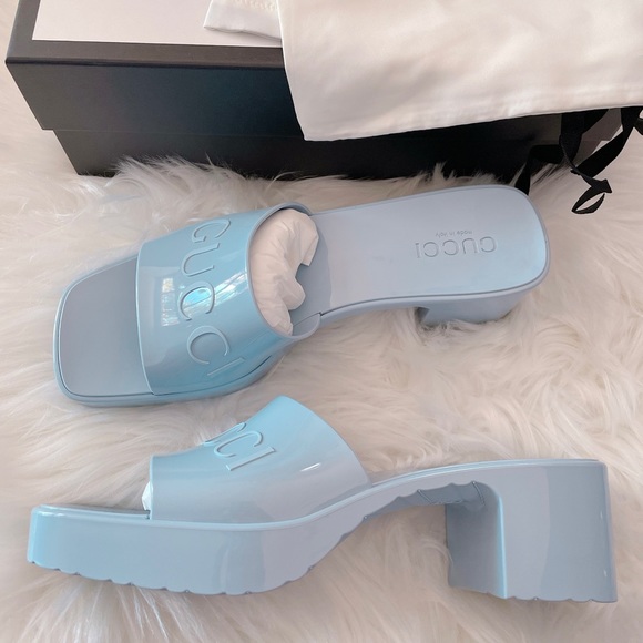 Gucci rubber sandals - Picture 2 of 8